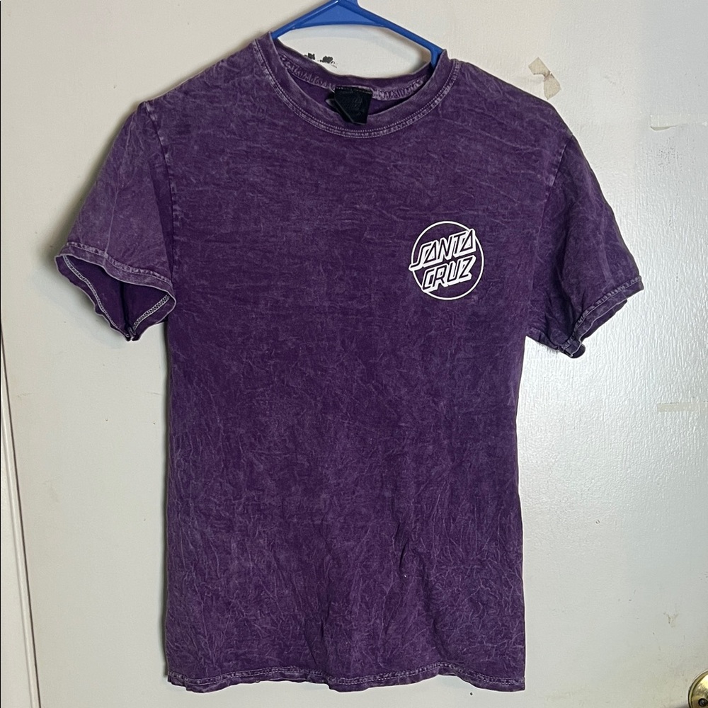 Santa Cruz Skateboards Vintage Wash Purple Tee